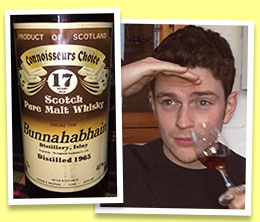 Bunnahabhain 17 yo 1965 (40%, Gordon & MacPhail, Connoisseurs Choice, +/-1982) 