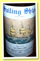 Caperdonich 16 yo 1972/1988 (40%, Signatory Vintage, Sailing Ships, cask #7130-2, 1200 bottles)