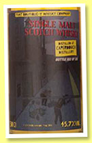 Caperdonich (45.7%, That Boutique-y Whisky Company, 120 bottles, 2013)