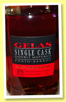 Gélas 18 yo 'Single Cask Double-Matured Porto Barros' (42%, OB, bas-armagnac, 800 bottles, +/-2014)