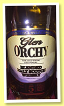 Glen Orchy 5 yo (40%, Lidl, blended malt Scotch, +/-2014) Glen Orchy 5 yo (40%, Lidl, blended malt Scotch, +/-2014)
