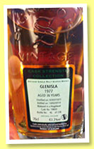 Glenisla 36 yo 1977/2014 (43.3%, Signatory Vintage, hogshead, cask #19603, 238 bottles) 