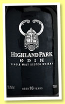 Highland Park 16 yo 'Odin' (55.8%, OB, Valhalla Collection, 17000 bottles, 2015)