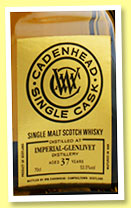 Imperial-Glenlivet 37 yo 1977/2014 (53.5%, Cadenhead, Single Cask) Imperial-Glenlivet 37 yo 1977/2014 (53.5%, Cadenhead, Single Cask)