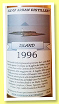 Isle of Arran 18 yo 1996/2014 (53.2%, High Spirits for Lospiritodeitempi.it) 