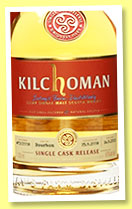 Kilchoman 2008/2013 (61%, OB for The Whisky Exchange Whisky Show, bourbon, 473 bottles)