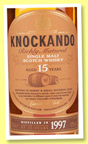 Knockando 15 yo 1997 (43%, OB, +/-2013) 
