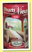La Favorite 1990 (40%, OB, Martinique, agricole, +/-1998)