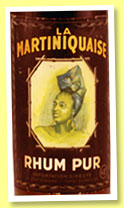 La Martiniquaise 'Rhum Pur' (40%, OB, Martinique, +/- 1940) 
