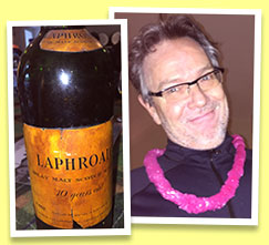 Laphroaig 10 yo (43%, OB, for Gibraltar, +/-1960)