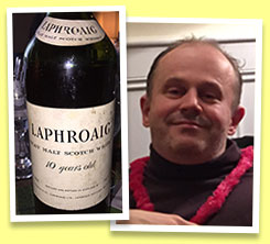 Laphroaig 10 yo (75° proof, OB, UK, late 60s) 