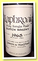 Laphroaig 1968/1984 (40%, Gordon MacPhail, Celtic label)