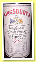 Laphroaig 22 yo 1976/1998 (50.4%, Kingsbury, Japan, sherry, cask #4437)