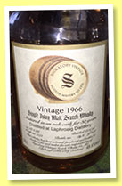 Laphroaig 30 yo 1966/1996 (48.6%, Signatory Vintage, cask #559, 204 bottles)