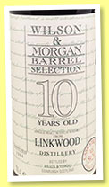 Linkwood 10 yo 1984/1995 (59.2%, Wilson & Morgan, Barrel Selection, 327 bottles)
