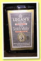 Logan’s (70°proof, OB, White Horse, blend, 1950s) 