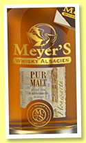 Meyer’s Pur Malt (40%, OB, France, Alsace, single malt, +/-2014)
