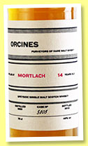Mortlach 14 yo 1999/2013 (46%, Orcines, cask #3803) Mortlach 14 yo 1999/2013 (46%, Orcines, cask #3803)
