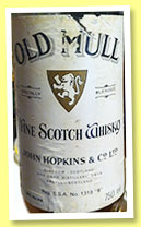 Old Mull (38%, OB, blend, for Mexico, 1950s) 