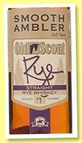 Smooth Ambler Old Scout 7 yo Rye (49.5%, OB, USA, +/-2014)
