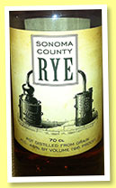 Sonoma ‘County Rye’ (48%, OB, LMDW, USA, 2014)