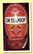GW. Stanson 8 yo (40%, Aldi, blended whisky, 1l, +/-2014) GW. Stanson 8 yo (40%, Aldi, blended whisky, 1l, +/-2014)