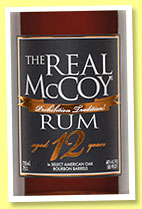 The Real McCoy 12 yo (40%, OB, Barbados, Foursquare Distillery, +/-2014)