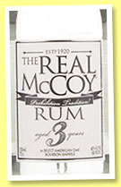 The Real McCoy 3 yo (40%, OB, Barbados, Foursquare Distillery, +/-2014)