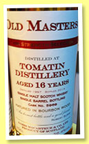 Tomatin 16 yo 1997/2014 (56.4%, James MacArthur, Old Masters, bourbon, cask #5969) 