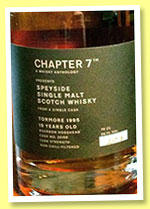 Tormore 1995/2014 (56.1%, Chapter 7, bourbon hogshead, cask #20159, 211 bottles) Tormore 1995/2014 (56.1%, Chapter 7, bourbon hogshead, cask #20159, 211 bottles)