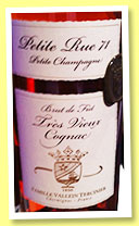 Vallein-Tercinier ‘Petite Rue 71' (47%, OB, Petite Champagne, single estate, +/-2014)