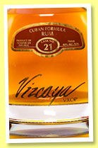 Vizcaya 'VXOP Cask No.21' (40%, OB, Dominican Republic, +/-2014)
