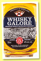 Whisky Galore 5 yo (40%, Whisky Galore, +/-2014)