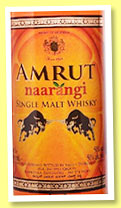 Amrut 'Naarangi' (50%, OB, 900 bottles, 2014) 