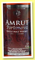 Amrut 'Portonova Batch No. 5' (62.1%, OB, 2014)