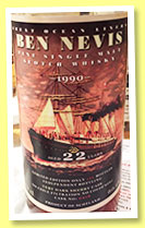 Ben Nevis 22 yo 1990 (60.4%, Jack Wiebers, cask #0218, 120 bottles)