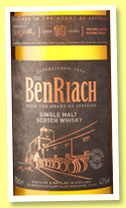 Benriach 10 yo (43%, OB, 2015)