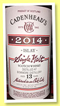 Bowmore 13 yo 2001/2014 (57.1%, Cadenhead, Swiss Special, 282 bottles)