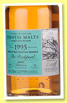 Bowmore 1995/2014 ‘The Rockpool’ (57.2%, Wemyss Malts, hogshead, 226 bottles)