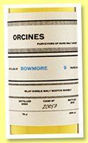 Bowmore 9 yo 2003/2013 (46%, Orcines, cask #20057)