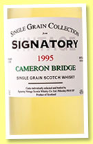 Cameronbridge 19 yo 1995/2014 (43%, Signatory Vintage, Single Grain Collection) 