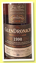 Glendronach 23 yo 1990/2014 (52.3%, OB for Independent Spirit, Pedro Ximenez sherry puncheon, cask #1374, 717 bottles)