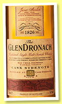 Glendronach ‘Cask Strength’ (54.7%, OB, batch 4, 2015)