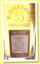 Glenlochy 27 yo 1980/2008 (53.9%, Signatory Vintage, Cask Strength Collection, hogshead, cask #2823, 231 bottles)