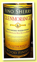 Glenmorangie 13 yo 'Fino Sherry Wood Finish' (43%, OB, +/-1996)