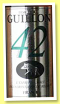 Guillon 'Cuvée 42' (40%, OB, France, single malt, +/-2014)