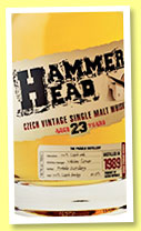 Hammer Head 23 yo 1989 (40.7%, OB, Czech Republic, single malt, +/-2013)