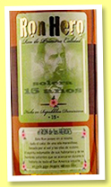 Hero 15 yo 'Solera' (42%, OB, Dominican Republic, +/-2014)