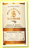 Inchmurrin 15 yo 1996/2012 (43%, Signatory Vintage, refill butts, casks #24+25, 1409 bottles)