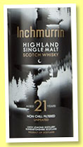 Inchmurrin 21 yo (46%, OB, +/-2014)